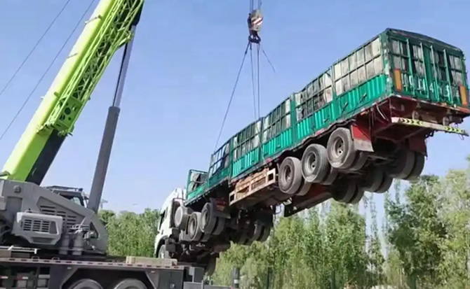 玉泉区道路脱困救援案例